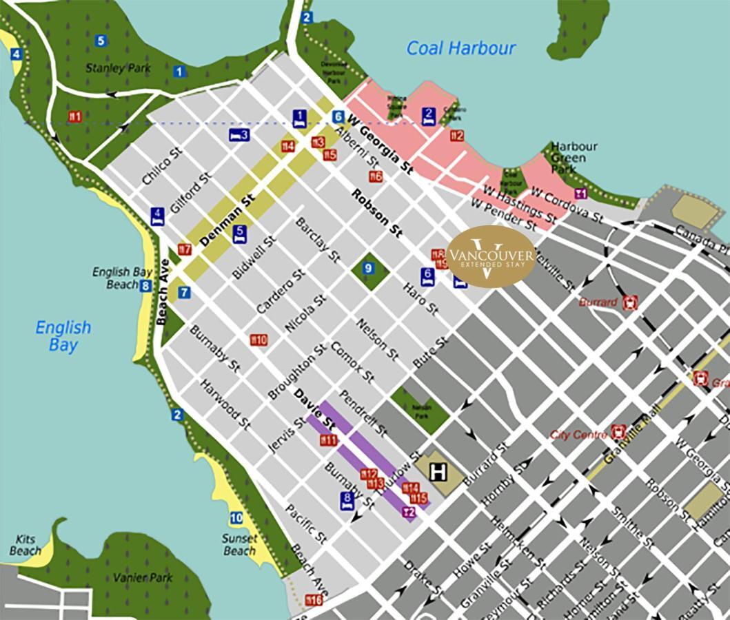 Vancouver Extended Stay Exteriör bild